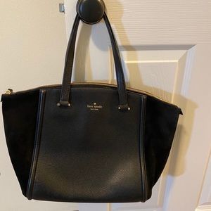 Kate Spade Lewis Albania Leather & Suede tote bag